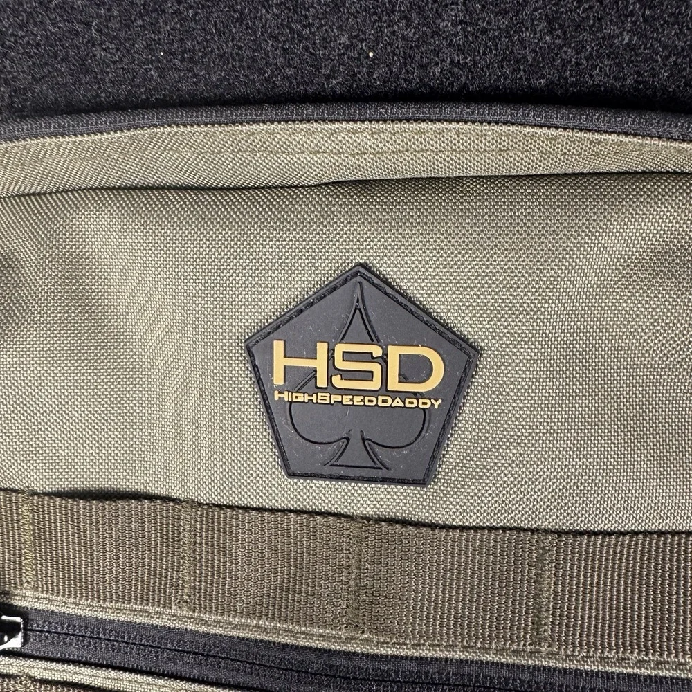 High Speed Daddy Backpack Diaper Bag Tactical Dad Camo Green